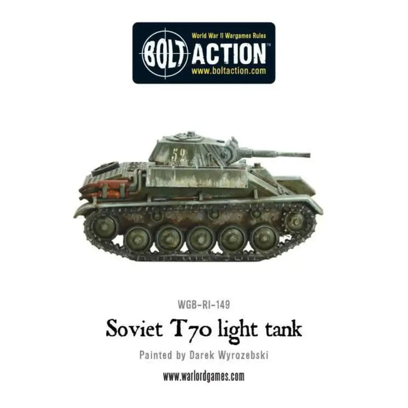 Bolt Action: Soviet T70 Light Tank (EN) (Preorder) - Miniature Games