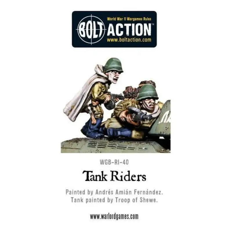 Bolt Action:Soviet Tank Riders (EN) (Preorder) - Miniature Games