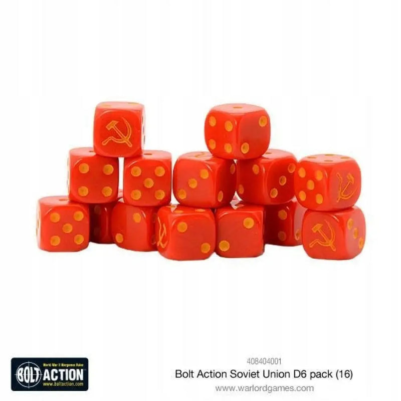 Bolt Action: Soviet Union D6 pack - Miniature Games