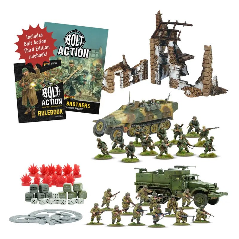 Bolt Action: Starter Set - Band of Brothers (Third Edition) (EN) - Miniature Games