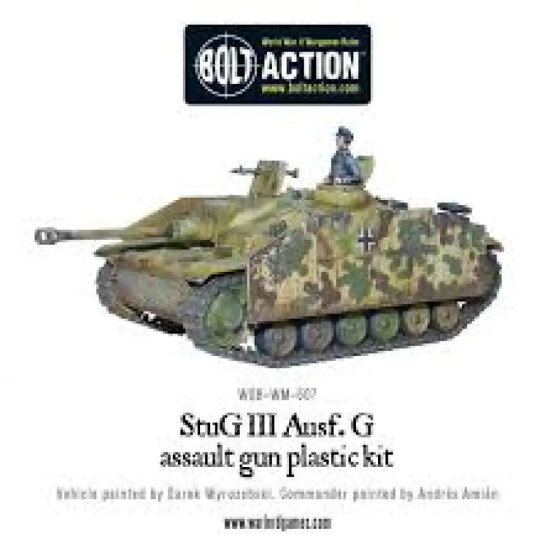 Bolt Action: Stug III ausf G or StuH-42 Plastic Box Set (EN) - Miniature Games