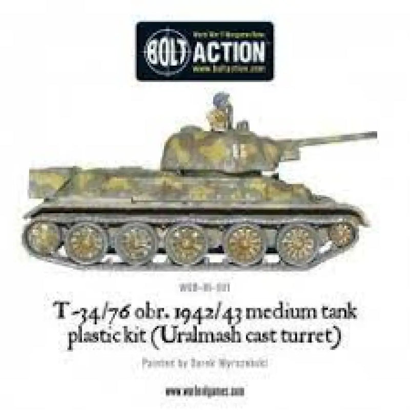 Bolt Action: T-34/76 Medium Tank (EN)(Preorder) - Miniature Games