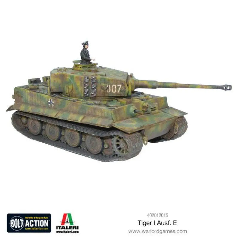 Bolt Action: Tiger I Ausf. E Heavy Tank (Plastic) (EN) - Miniature Games