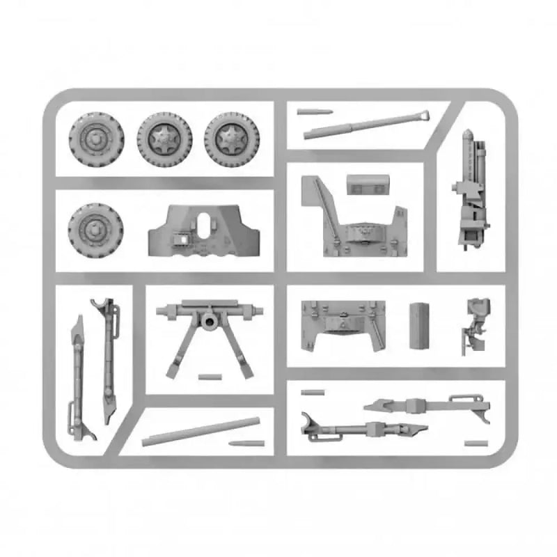 Bolt Action: US 57mm Anti-Tank Gun (Plastic) - Miniature Games