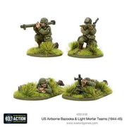 Bolt Action: US Airborne Bazooka & light mortar teams (1944-45) (Preorder) - Miniature Games