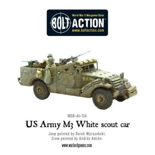Bolt Action: US Army M3 White Scout Car - Miniature Games