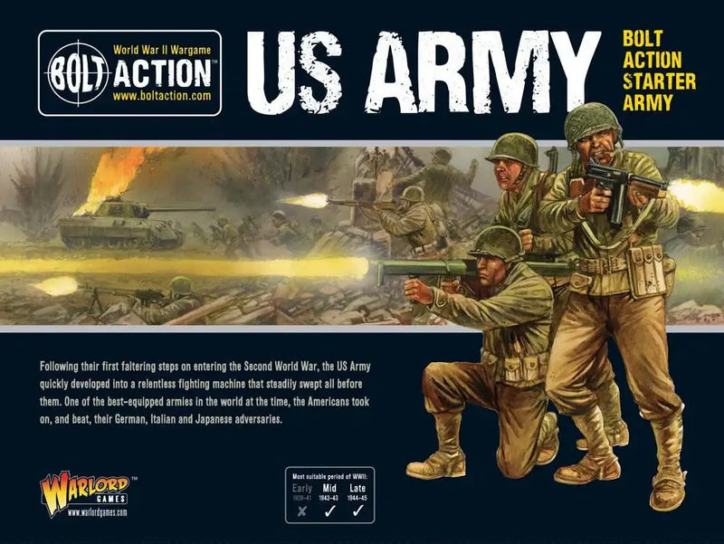 Bolt Action: US Army Starter Army (EN) - Miniature Games