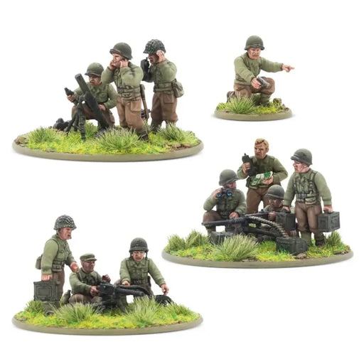Bolt Action: US Heavy Weapons Platoon (plastic) - Miniature Games
