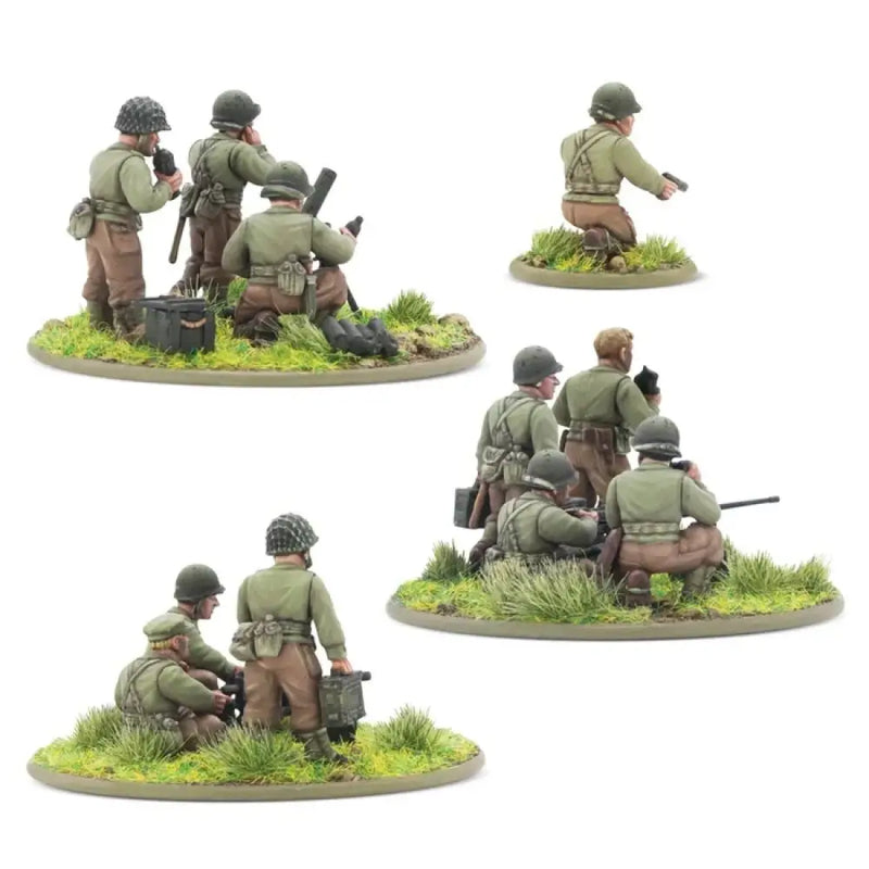 Bolt Action: US Heavy Weapons Platoon (plastic) - Miniature Games