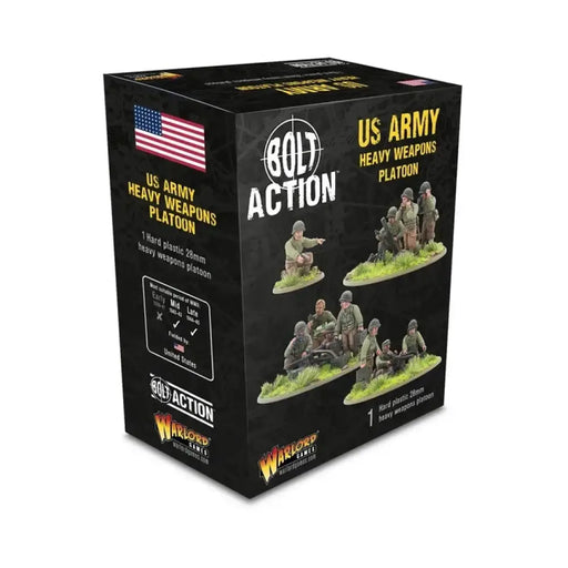 Bolt Action: US Heavy Weapons Platoon (plastic) - Miniature Games