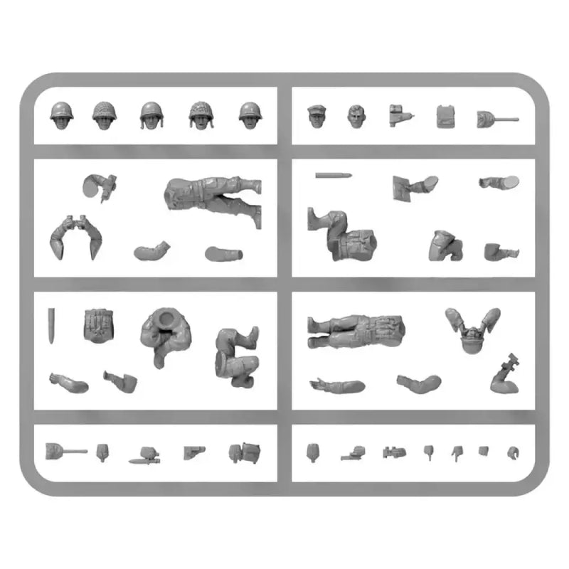 Bolt Action: US Heavy Weapons Platoon (plastic) - Miniature Games