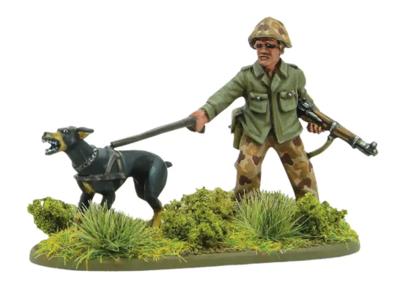 Bolt Action: USMC War Dog Teams (EN)(Preorder) - Miniature Games