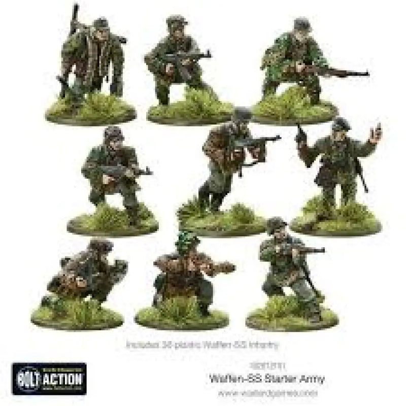 Bolt Action: Waffen SS Starter Army (EN) - Miniature Games