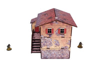 Bolt Action: WW2 Italy Large House Prepainted (Preorder) - Miniature Games