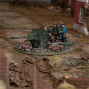 Bolt Action: ZiS-3 DIvisional Gun with Soviet Naval Brigade Crew - Miniature Games
