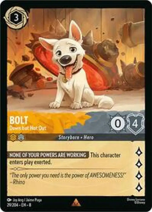 Bolt - Down but Not Out (29/204) [Reign of Jafar]