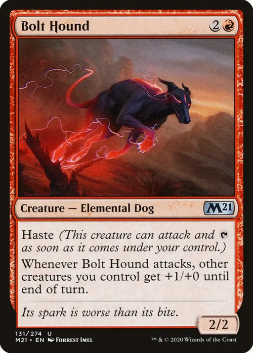 Bolt Hound [Core Set 2021] - MTG Single
