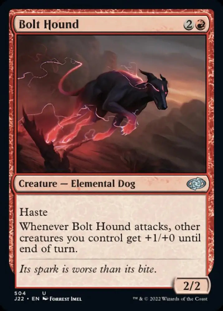 Bolt Hound [Jumpstart 2022] - MTG Single