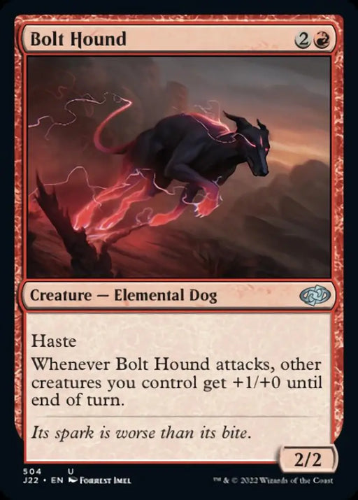Bolt Hound [Jumpstart 2022] - MTG Single