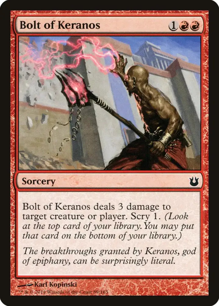 Bolt of Keranos [Born of the Gods] - MTG Single