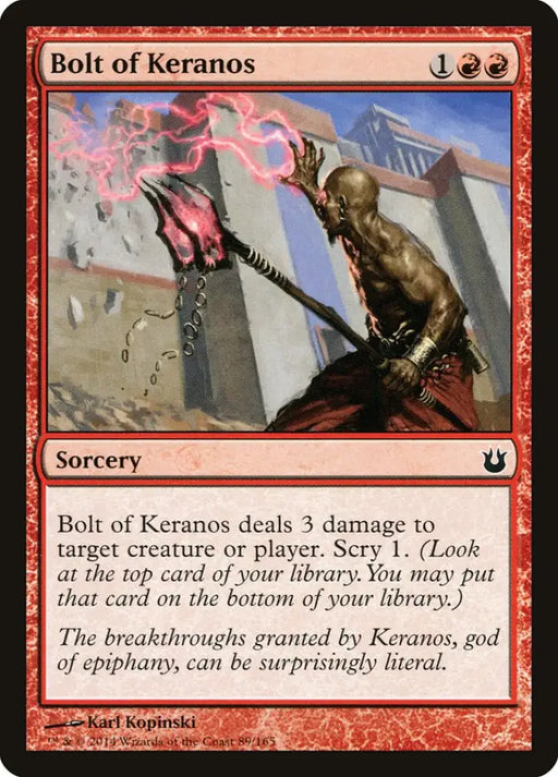 Bolt of Keranos [Born of the Gods] - MTG Single