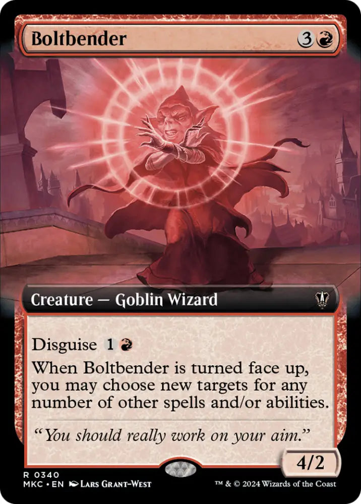 Boltbender (Extended Art) [Murders at Karlov Manor Commander] - MTG Single