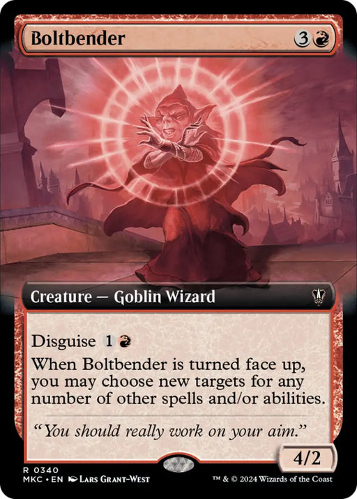 Boltbender (Extended Art) [Murders at Karlov Manor Commander] - MTG Single
