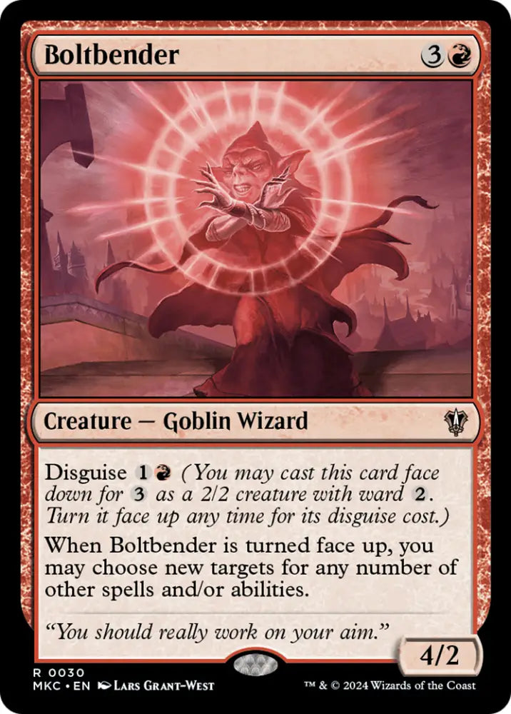 Boltbender [Murders at Karlov Manor Commander] - MTG Single