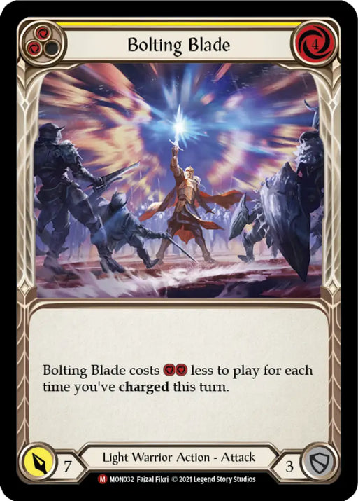 Bolting Blade [Monarch 1st Edition] 1st Edition Rainbow Foil - Flesh And Blood Single