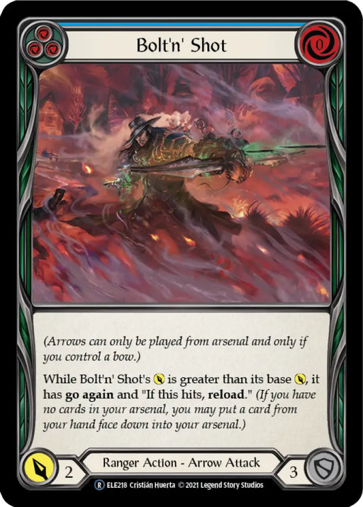 Bolt’n’ Shot (Blue) [Tales of Aria Unlimited] Unlimited Rainbow Foil - Flesh And Blood Single