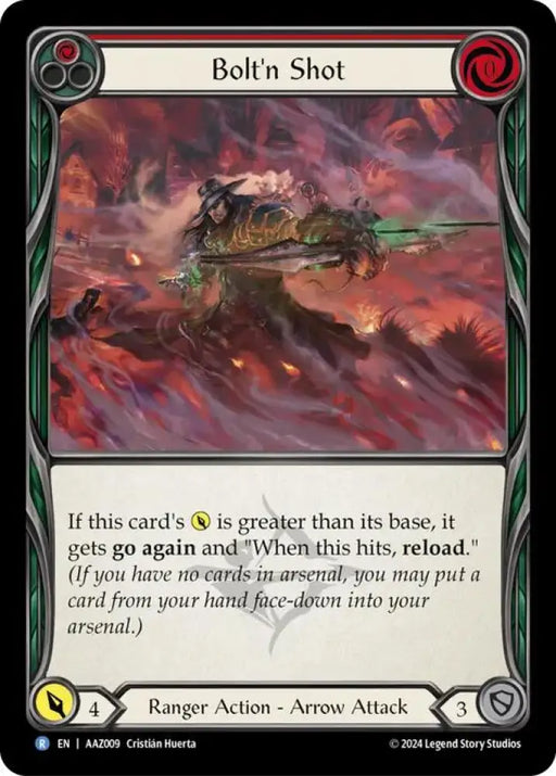 Bolt’n’ Shot (Red) [AAZ009] (Armory Deck: Azalea) - Flesh And Blood Single