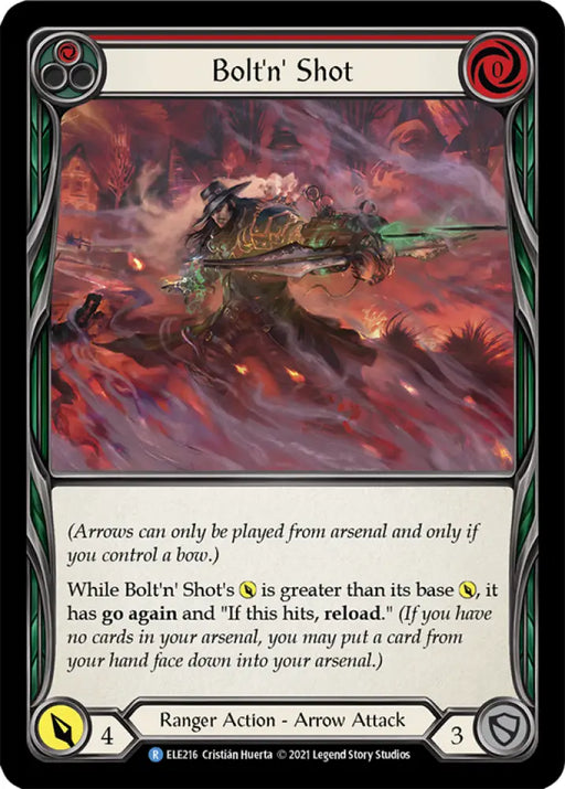 Bolt’n’ Shot (Red) [Tales of Aria 1st Edition] 1st Edition Normal - Flesh And Blood Single