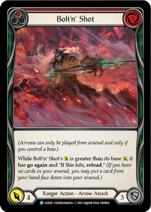 Bolt’n Shot (Red) [Tales of Aria Blitz Deck] 1st Edition Normal - Flesh And Blood Single