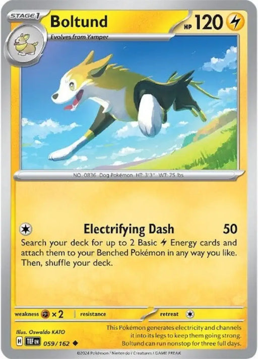 Boltund (059/162) [Scarlet & Violet: Temporal Forces] - Pokemon Single