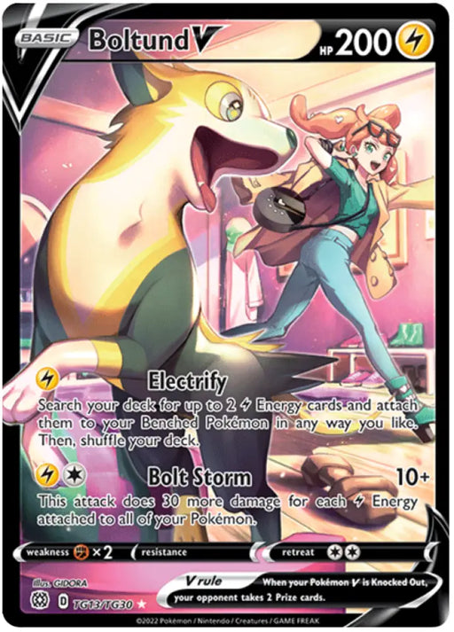 Boltund V (TG13/TG30) [Sword & Shield: Brilliant Stars] - Pokemon Single