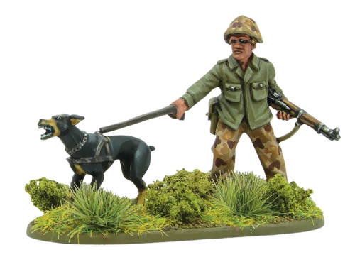 Bolt Action: USMC War Dog Teams (EN)(Preorder)