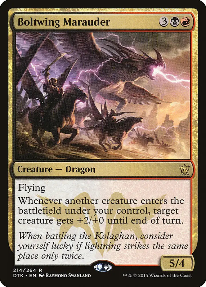 Boltwing Marauder [Dragons of Tarkir] - MTG Single
