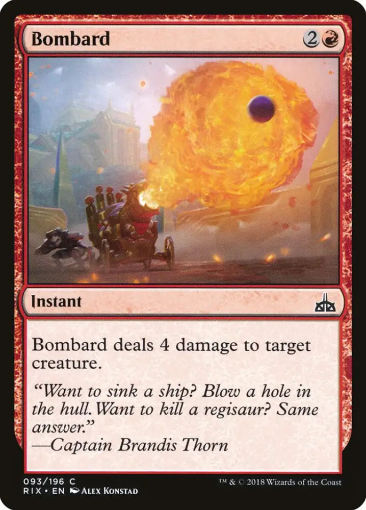 Bombard [Rivals of Ixalan] - MTG Single