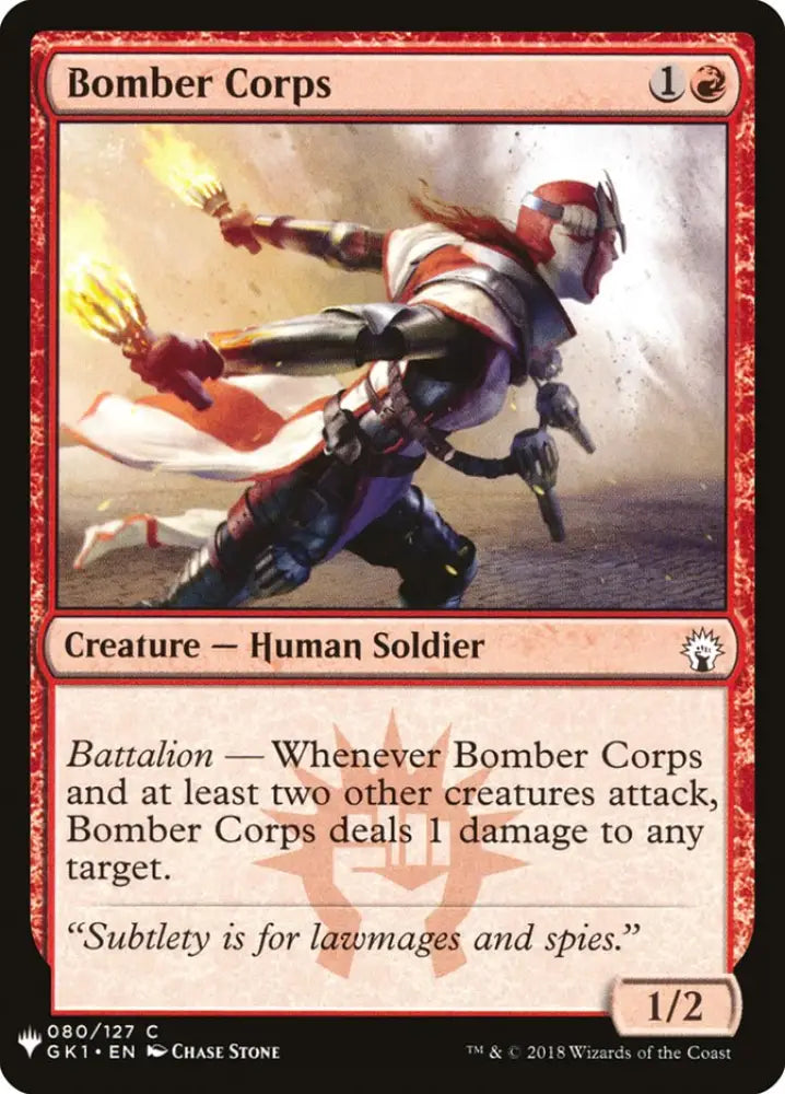 Bomber Corps [Mystery Booster] - MTG Single