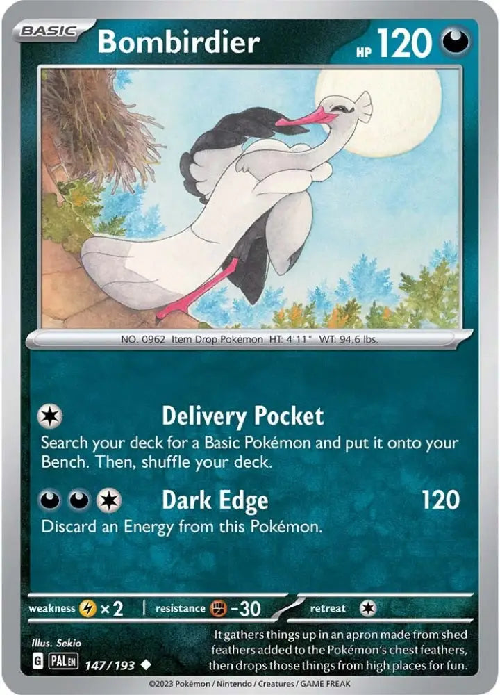 Bombirdier (147/193) [Scarlet & Violet: Paldea Evolved] - Pokemon Single