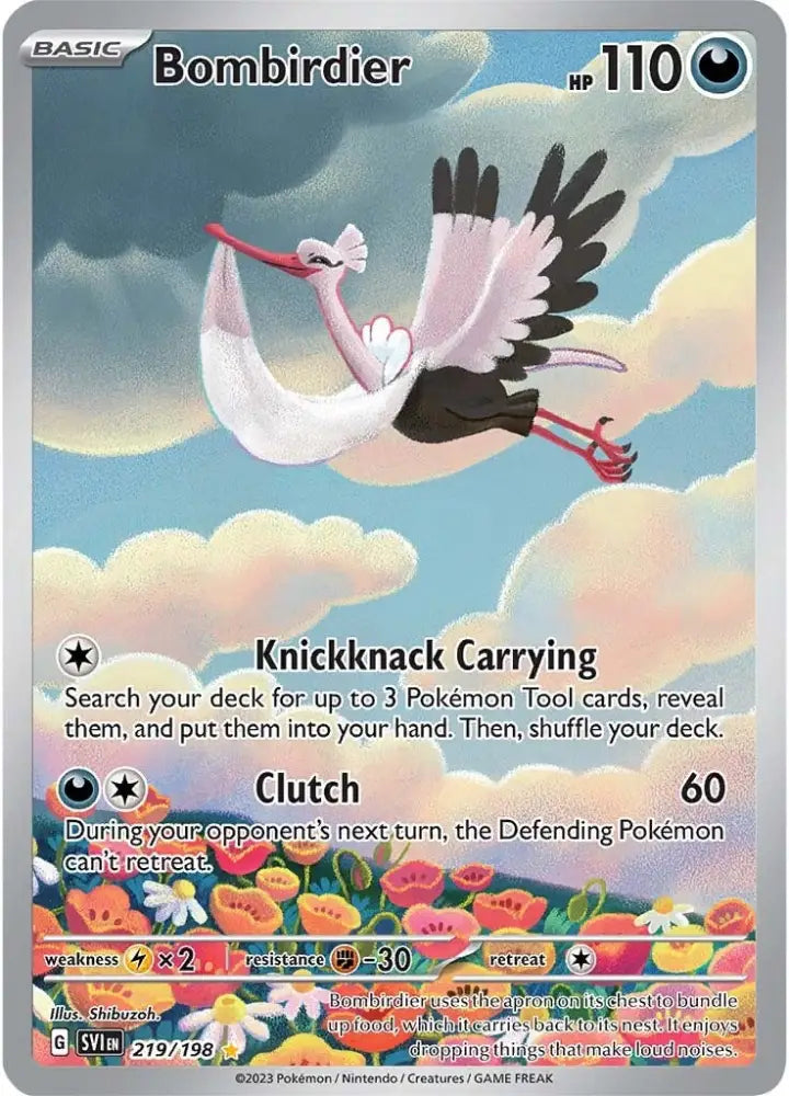 Bombirdier (219/198) [Scarlet & Violet: Base Set] - Pokemon Single