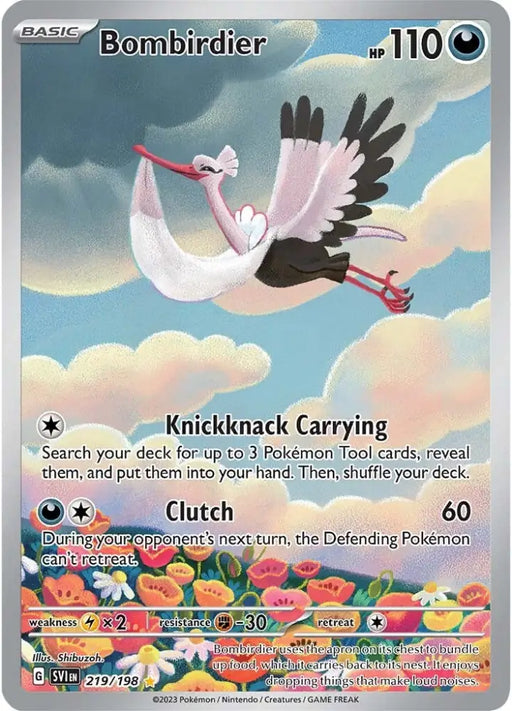 Bombirdier (219/198) [Scarlet & Violet: Base Set] - Pokemon Single