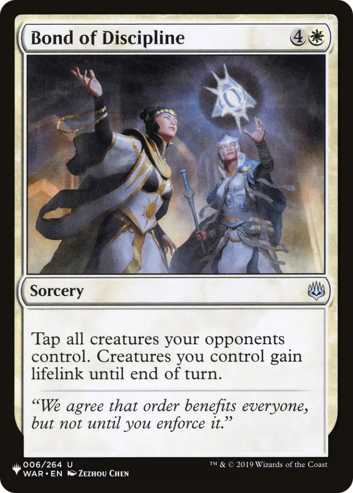 Bond of Discipline [The List] - MTG Single