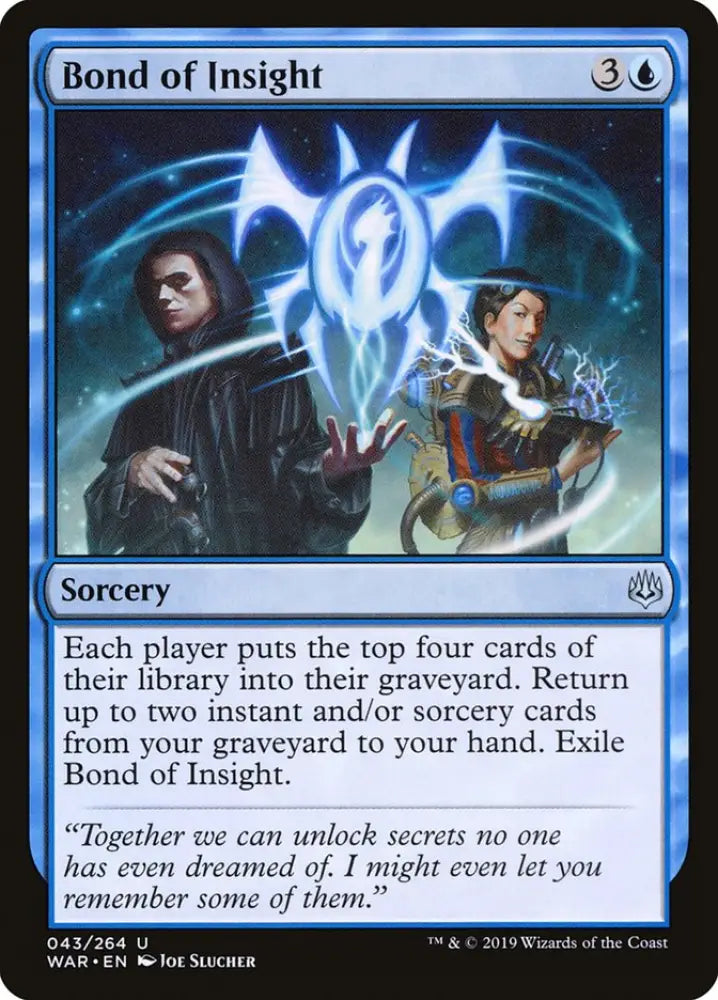 Bond of Insight [War of the Spark] - MTG Single