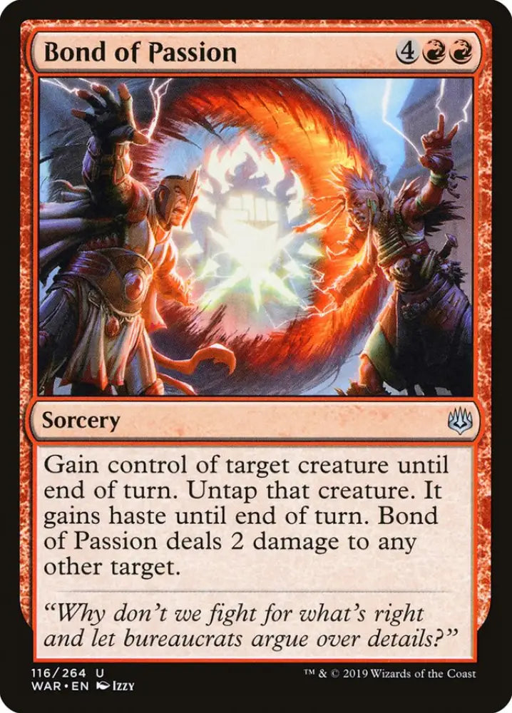 Bond of Passion [War of the Spark] - MTG Single