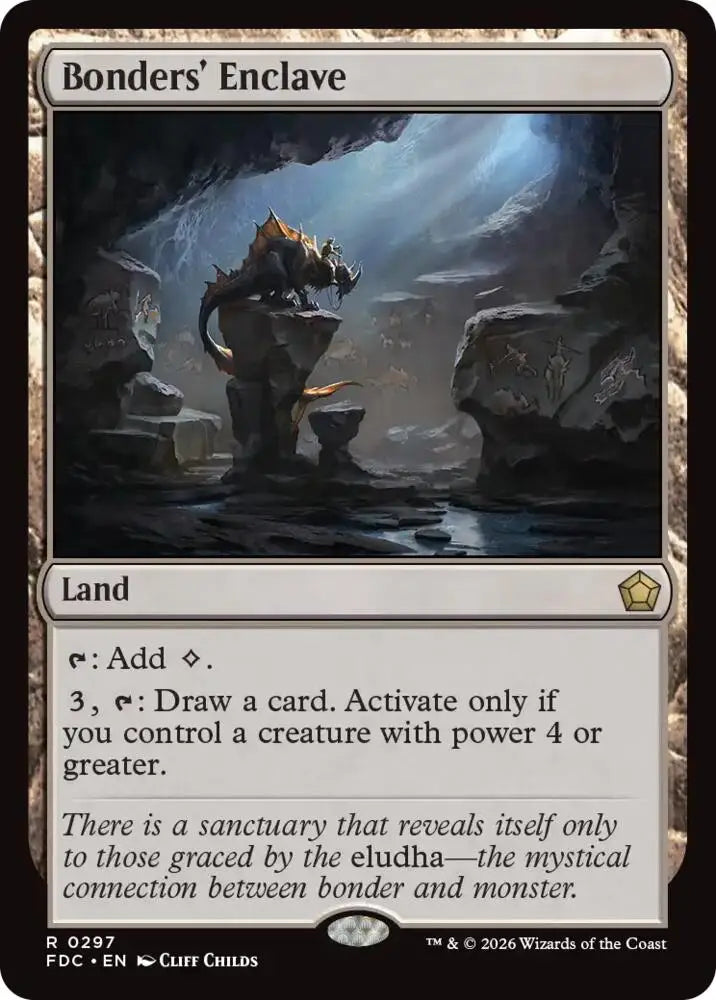 Bonders' Enclave (297) [Foundations Commander]