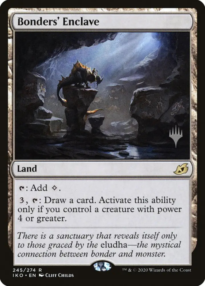 Bonders’ Enclave (Promo Pack) [Ikoria: Lair of Behemoths Promos] - MTG Single