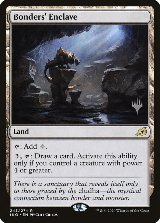 Bonders’ Enclave (Promo Pack) [Ikoria: Lair of Behemoths Promos] - MTG Single