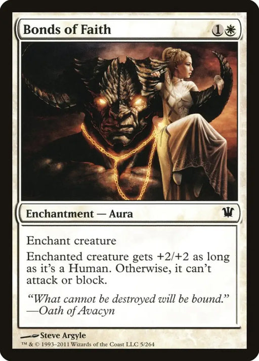 Bonds of Faith [Innistrad] - MTG Single