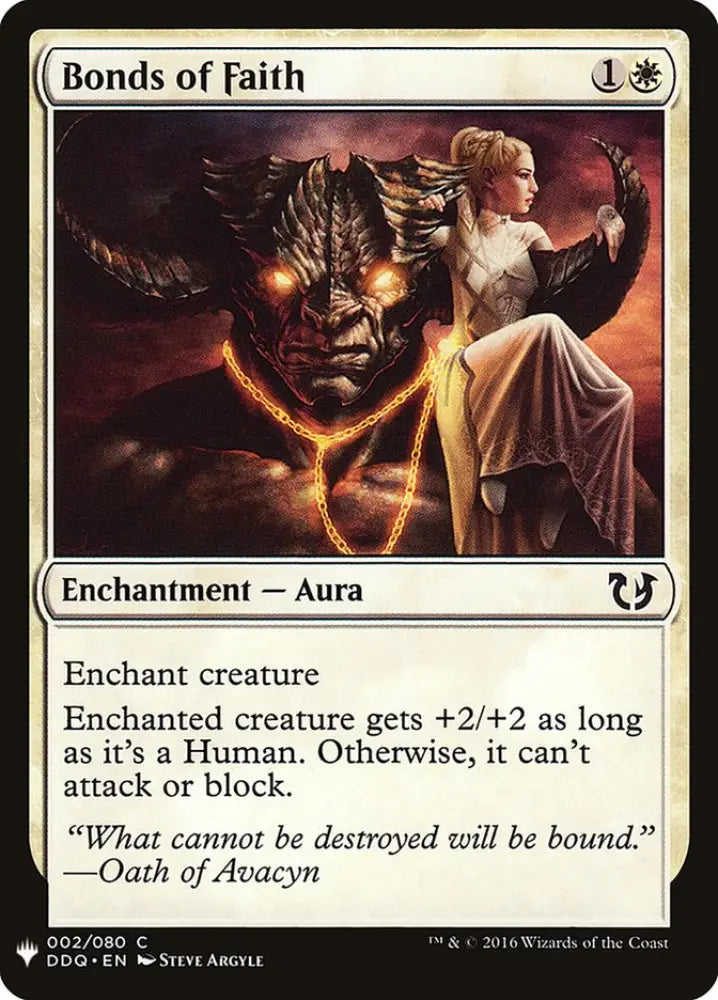 Bonds of Faith [Mystery Booster] - MTG Single